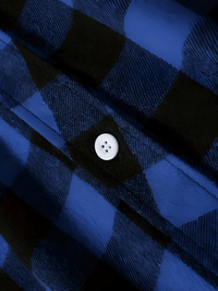 Thumbnail for Men's Long Sleeve Plaid Checkered Shirt -, Flannel Shirt , Drestiny , Australia, Black, Blue, Canada, Casual Shirts, Green, L, Long Sleeves, M, New Zealand, Purple, Red, S, United Kingdom, United States, White, XL, XXL, XXXL, Yellow , Drestiny , www.shopdrestiny.com