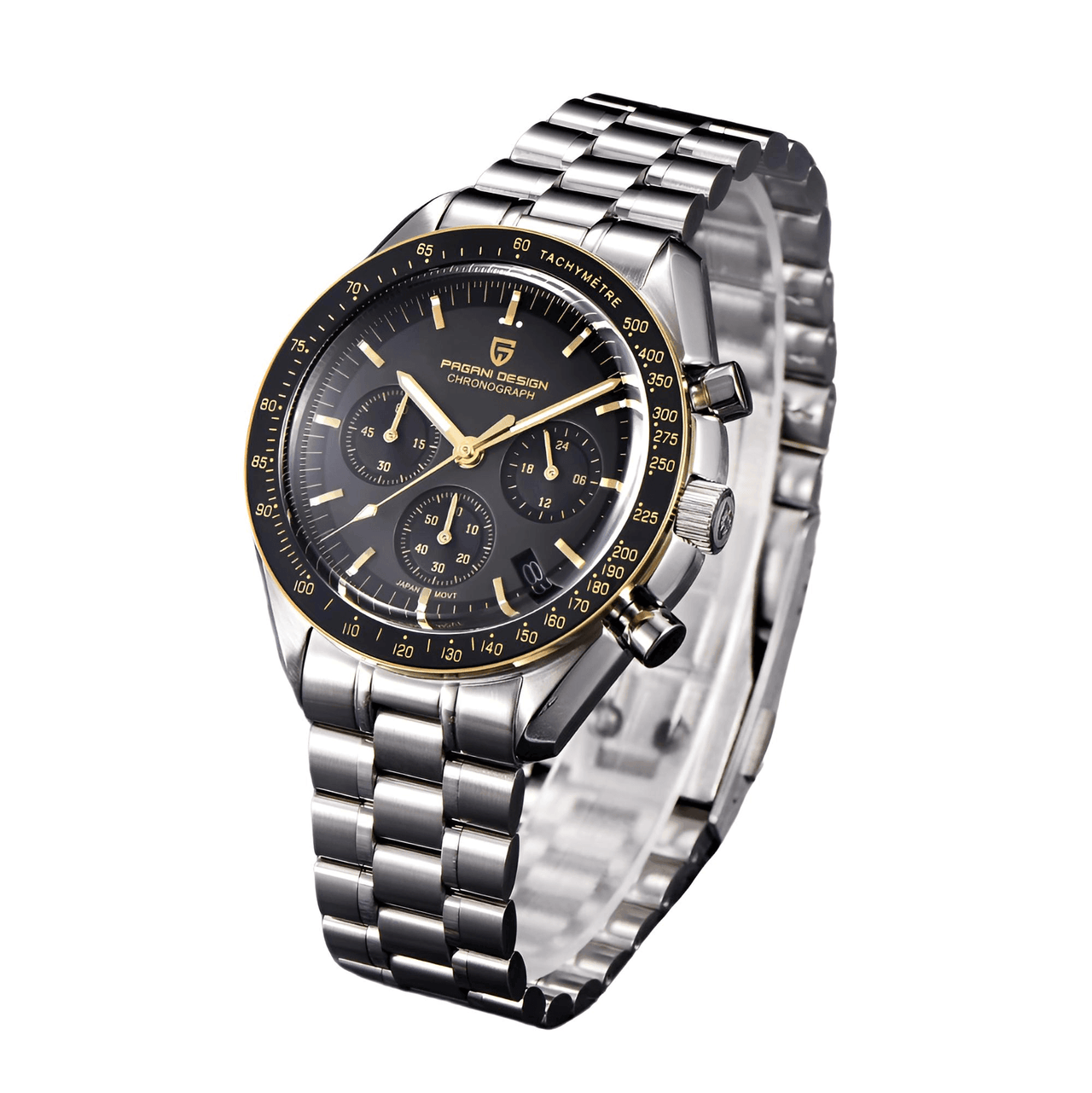 Men's Omega Speedmaster Moonwatch Homage Watches Luxury Quartz Wrist Watch For Men AR Sapphire Speed Chronograph Automatic Date, Watches, Speedmaster Moonwatch Homage, Affordable Speedmaster Homage, Best Speedmaster Homage Watches,  Moonwatch Homage under $500, Pagani Speedmaster Homage, United States, USA, Canada, Australia, New Zealand, United Kingdom, UK, Red, Black, White, Silver Gold, Gold, Blue, Sky Blue, Ice Blue, shopdrestiny.com