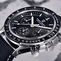 Thumbnail for Men's Omega Speedmaster Moonwatch Homage Watches Luxury Quartz Wrist Watch For Men AR Sapphire Speed Chronograph Automatic Date, Watches, Speedmaster Moonwatch Homage, Affordable Speedmaster Homage, Best Speedmaster Homage Watches,  Moonwatch Homage under $500, Pagani Speedmaster Homage, United States, USA, Canada, Australia, New Zealand, United Kingdom, UK, Red, Black, White, Silver Gold, Gold, Blue, Sky Blue, Ice Blue, shopdrestiny.com