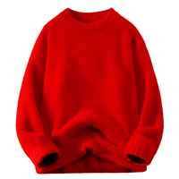 Thumbnail for Men's Pullover Jumper Sweater O-Neck Knitwear Long Sleeve Warm Sweaters Men Casual Fashion Sweater Men Clothing -, Sweaters , Drestiny , Apricot, Army Green, Australia, Black, Canada, Grey, Khaki, L, Long Sleeves, M, New Zealand, Off White, Pullovers, Red, Sweaters, United Kingdom, United States, White, XL, XXL, XXXL , Drestiny , www.shopdrestiny.com