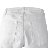 Thumbnail for Men's Ripped White Jeans Fashion Slim Skinny Rhinestone Stretch Denim Pants With Holes, Drestiny, White, Jeans, Skinny Jeans, Casual Pants, United States, USA, Australia, New Zealand, United Kingdom, UK, men's white jeans, white jeans for men, white jeans men, men's white denim jeans, slim fit white jeans men, men's white denim, white jeans mens, 28, 29, 30, 31, 32, 33, 34, 36, 38, 40, shopdrestiny.com