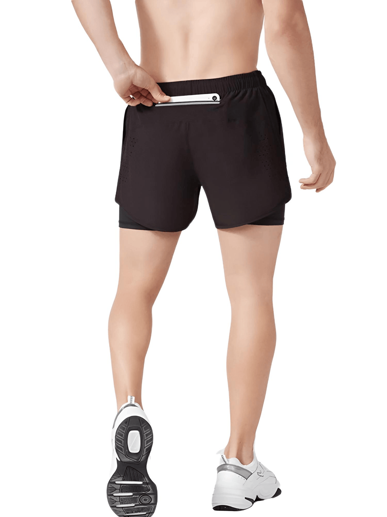 Men's Running Shorts Quick-Drying Fitness Double Layer Shorts Men's New Sport Workout Training Bodybuilding Shorts, Drestiny, Shorts, S, M, L, XL, XXL, United States, Canada, Australia, Gender_Men, New Zealand, United Kingdom, UK, Blue-Grey, White, Black, Fluorescent Green, Fluorescent Blue, Army Green, Brown, Sky Blue, Dark Pink, Purple, Orange, running shorts for men, men's athletic shorts, men's running shorts with pockets, running shorts men, men's gym shorts, 2 n 1 running shorts men, shopdrestiny.com