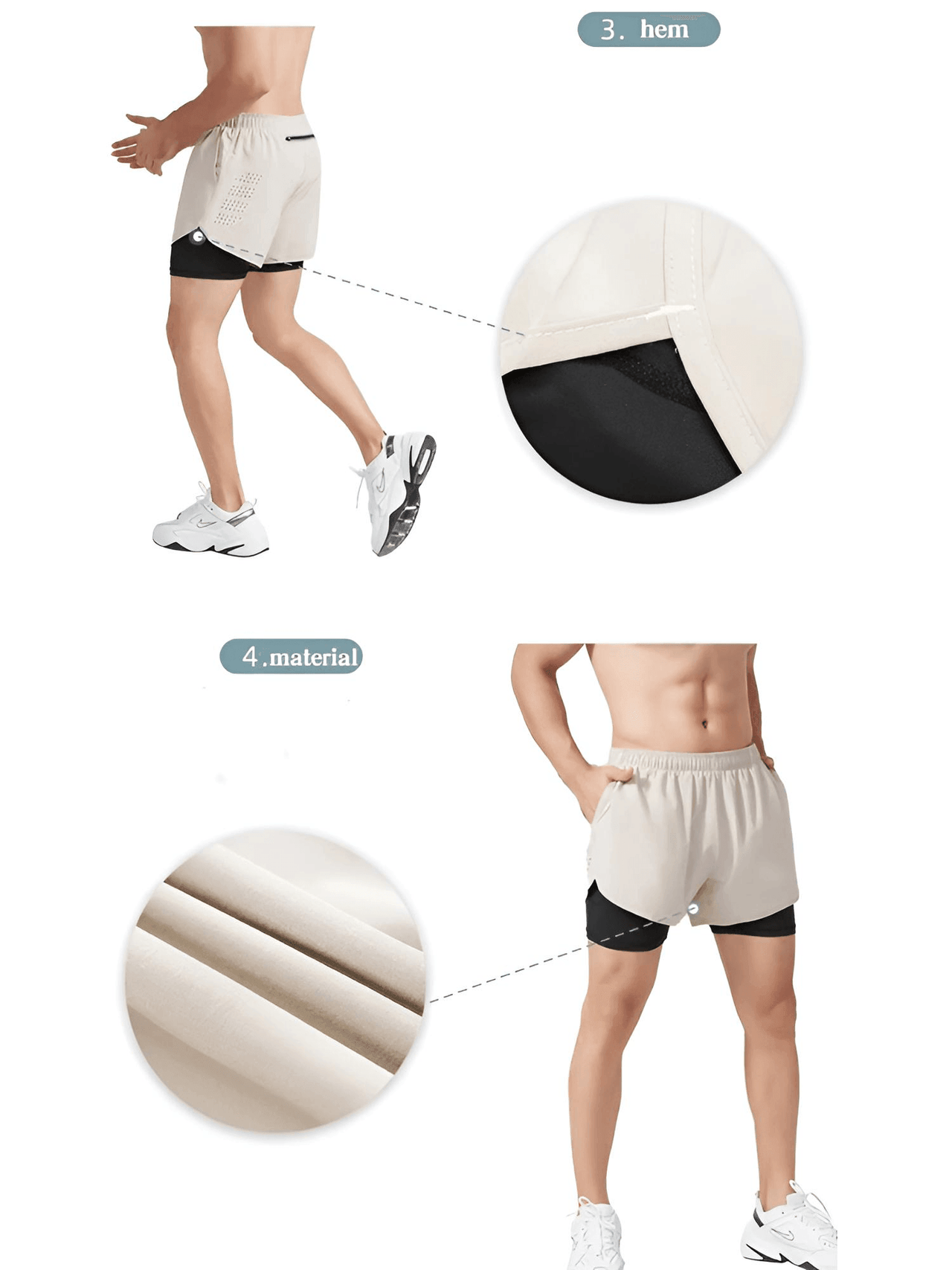 Men's Running Shorts Quick-Drying Fitness Double Layer Shorts Men's New Sport Workout Training Bodybuilding Shorts, Drestiny, Shorts, S, M, L, XL, XXL, United States, Canada, Australia, Gender_Men, New Zealand, United Kingdom, UK, Blue-Grey, White, Black, Fluorescent Green, Fluorescent Blue, Army Green, Brown, Sky Blue, Dark Pink, Purple, Orange, running shorts for men, men's athletic shorts, men's running shorts with pockets, running shorts men, men's gym shorts, 2 n 1 running shorts men, shopdrestiny.com