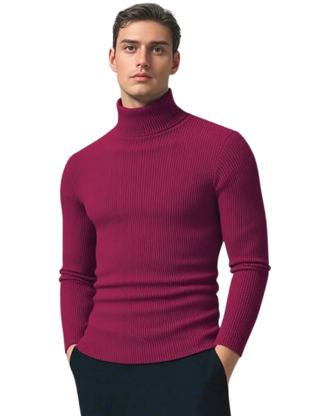Men's Thick Casual Turtleneck