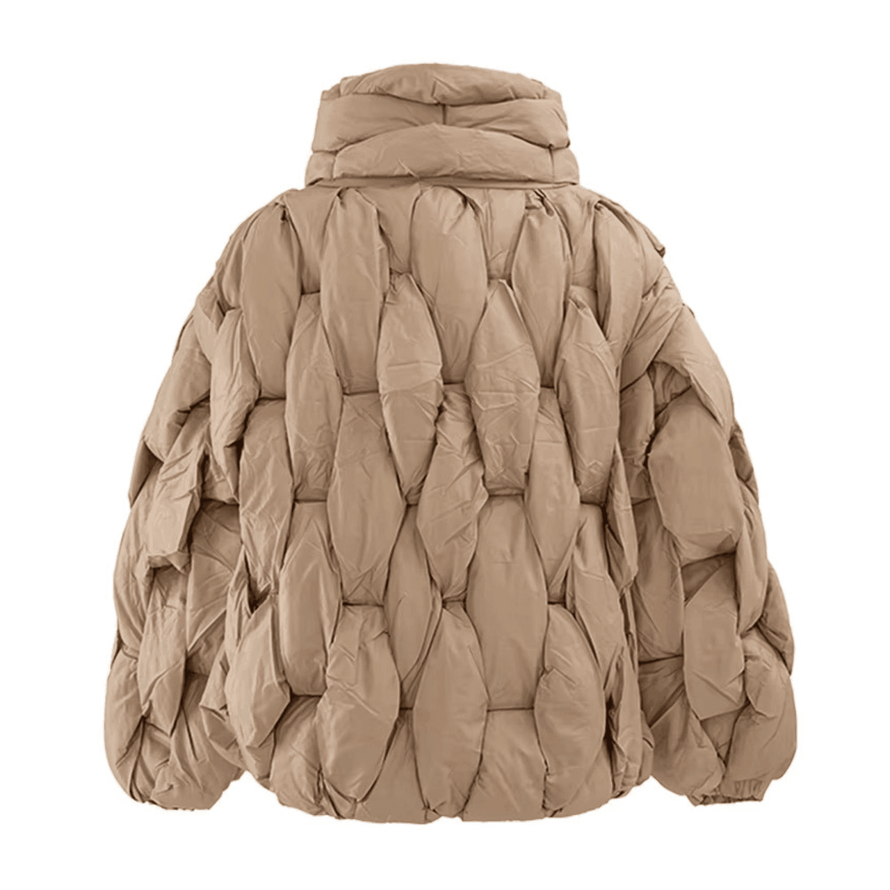 Men's Thick Parkas Jackets Luxury Designer Square Weave Bubble Coat High Collar Warm Jacket Casual Oversized Warm, Drestiny, Coats, Puffer Jackets, United States, Canada, Australia, United Kingdom, USA, Uk , Black, Brown, Khaki, White, Green, S, M, L, XL, Men's Puffer Jackets, Best Men's Winter Coats, Men's Bubble Coats, shopdrestiny.com