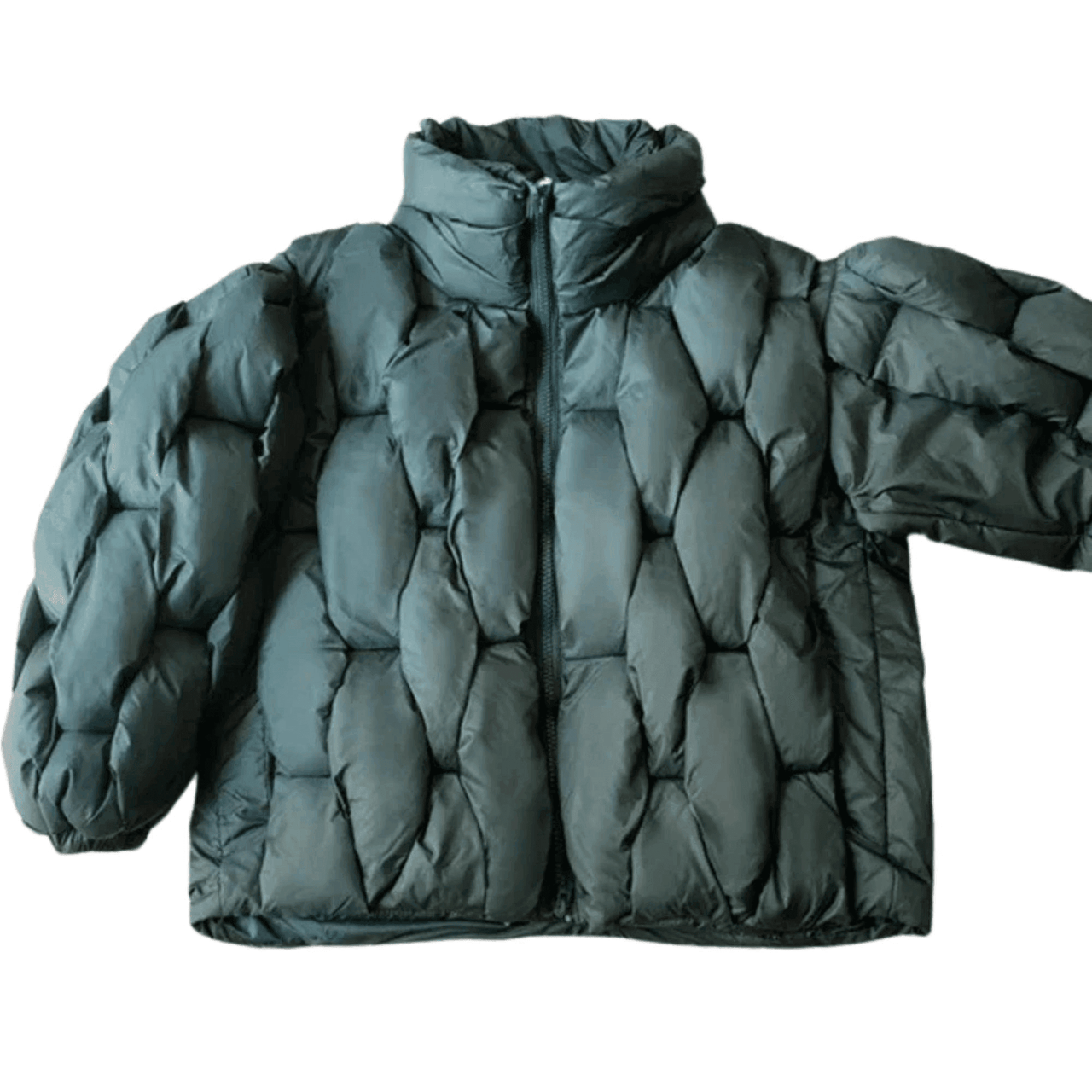 Men's Thick Parkas Jackets Luxury Designer Square Weave Bubble Coat High Collar Warm Jacket Casual Oversized Warm, Drestiny, Coats, Puffer Jackets, United States, Canada, Australia, United Kingdom, USA, Uk , Black, Brown, Khaki, White, Green, S, M, L, XL, Men's Puffer Jackets, Best Men's Winter Coats, Men's Bubble Coats, shopdrestiny.com