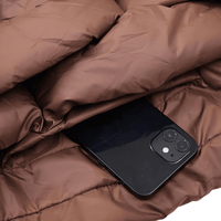 Thumbnail for Men's Thick Parkas Jackets Luxury Designer Square Weave Bubble Coat High Collar Warm Jacket Casual Oversized Warm, Drestiny, Coats, Puffer Jackets, United States, Canada, Australia, United Kingdom, USA, Uk , Black, Brown, Khaki, White, Green, S, M, L, XL, Men's Puffer Jackets, Best Men's Winter Coats, Men's Bubble Coats, shopdrestiny.com