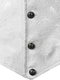 Thumbnail for Men's Victorian Suit Vest Waistcoat Men's Casual Vest Evening Attire, Drestiny, Victorian Inspired Waistcoat, Vests, Sleeveless, Suit Vests, Red, Black, White, Navy Blue, Red Flower, Grey, S, M, L, XL, XXL, 2XL, 3XL, XXXL, United States, Canada, Australia, New Zealand, United Kingdom, shopdrestiny.com, Victorian Costume Vests