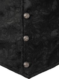 Thumbnail for Men's Victorian Suit Vest Waistcoat Men's Casual Vest Evening Attire, Drestiny, Victorian Inspired Waistcoat, Vests, Sleeveless, Suit Vests, Red, Black, White, Navy Blue, Red Flower, Grey, S, M, L, XL, XXL, 2XL, 3XL, XXXL, United States, Canada, Australia, New Zealand, United Kingdom, shopdrestiny.com, Victorian Costume Vests