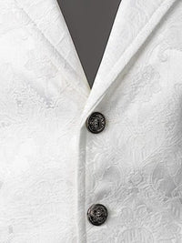 Thumbnail for Men's Victorian Suit Vest Waistcoat Men's Casual Vest Evening Attire, Drestiny, Victorian Inspired Waistcoat, Vests, Sleeveless, Suit Vests, Red, Black, White, Navy Blue, Red Flower, Grey, S, M, L, XL, XXL, 2XL, 3XL, XXXL, United States, Canada, Australia, New Zealand, United Kingdom, shopdrestiny.com, Victorian Costume Vests