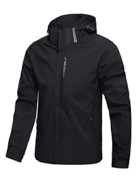 Thumbnail for Men's Waterproof Rain Jacket Lightweight Outer Hooded Outdoor Raincoat Hiking Windproof Jacket Climbing Outdoor Jackets, Drestiny, Jackets, Raincoats, L, XL, XXL, 3XL, 4XL, 5XL, Black, Beige, Denim Blue, Grey, United States, USA, United Kingdom, UK, Australia, New Zealand, Canada, men's rain jacket, waterproof jacket men, mens rain coat, best rain jacket men, lightweight rain jacket men, shopdrestiny.com