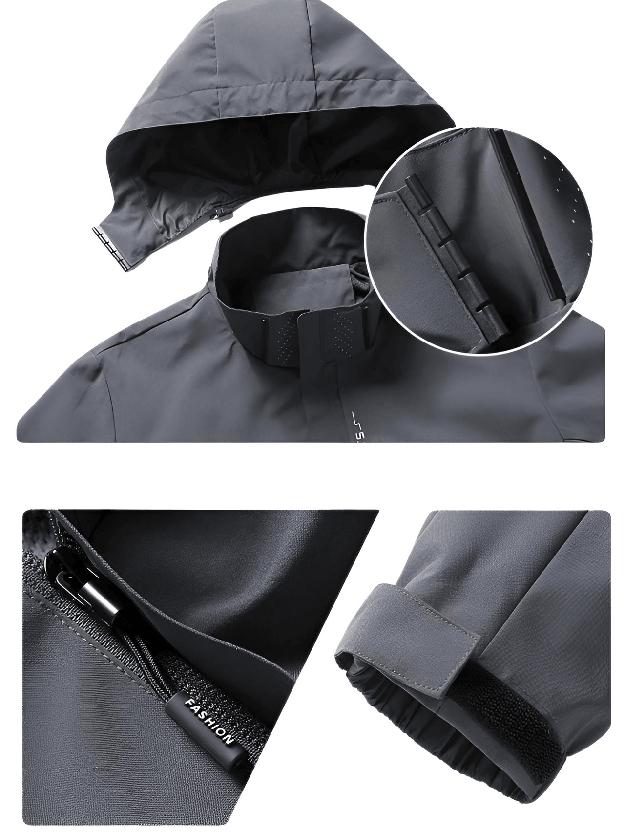 Men's Waterproof Rain Jacket Lightweight Outer Hooded Outdoor Raincoat Hiking Windproof Jacket Climbing Outdoor Jackets, Drestiny, Jackets, Raincoats, L, XL, XXL, 3XL, 4XL, 5XL, Black, Beige, Denim Blue, Grey, United States, USA, United Kingdom, UK, Australia, New Zealand, Canada, men's rain jacket, waterproof jacket men, mens rain coat, best rain jacket men, lightweight rain jacket men, shopdrestiny.com