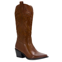 Thumbnail for Metallic Cowboy Boots Pink Western Cowgirl Boots For Women Pointed Toe Stacked Heeled Mid Calf Embroideried Shoes, Drestiny, Red, Boots, Cowgirl Boots, Cowboy Boots, United States, USA, Canada, Australia, New Zealand, United Kingdom, UK, Metallic Pink, Metallic Silver, Metallic Green, Black Matte, Green Matte, Deep Pink, Gold, 5, 6, 6.5, 7.5, 8.5, 9, 9.5, 10, 10.5, silver cowboy boots, Brown, gold cowboy boots, shopdrestiny.com