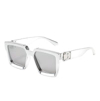 Thumbnail for Millionaire Sunglasses For Men Vintage Square Fashion Glasses Luxury Retro Sunglasses Trending, Drestiny, Sunglasses, Gender_Men, United States, USA, Canada, Australia, New Zealand, United Kingdom, Black, Grey, Blue, Orange, Red, Silver, Transparent, White, Brown, Gold, Luxury square sunglasses men, Retro millionaire sunglasses, Statement sunglasses men, Men's designer square sunglasses, Vintage millionaire sunglasses, High-end sunglasses for men, Oversized square frame sunglasses men, shopdrestiny.com