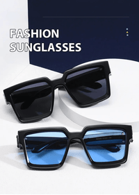 Thumbnail for Millionaire Sunglasses For Men Vintage Square Fashion Glasses Luxury Retro Sunglasses Trending, Drestiny, Sunglasses, Gender_Men, United States, USA, Canada, Australia, New Zealand, United Kingdom, Black, Grey, Blue, Orange, Red, Silver, Transparent, White, Brown, Gold, Luxury square sunglasses men, Retro millionaire sunglasses, Statement sunglasses men, Men's designer square sunglasses, Vintage millionaire sunglasses, High-end sunglasses for men, Oversized square frame sunglasses men, shopdrestiny.com
