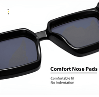 Thumbnail for Millionaire Sunglasses For Men Vintage Square Fashion Glasses Luxury Retro Sunglasses Trending, Drestiny, Sunglasses, Gender_Men, United States, USA, Canada, Australia, New Zealand, United Kingdom, Black, Grey, Blue, Orange, Red, Silver, Transparent, White, Brown, Gold, Luxury square sunglasses men, Retro millionaire sunglasses, Statement sunglasses men, Men's designer square sunglasses, Vintage millionaire sunglasses, High-end sunglasses for men, Oversized square frame sunglasses men, shopdrestiny.com