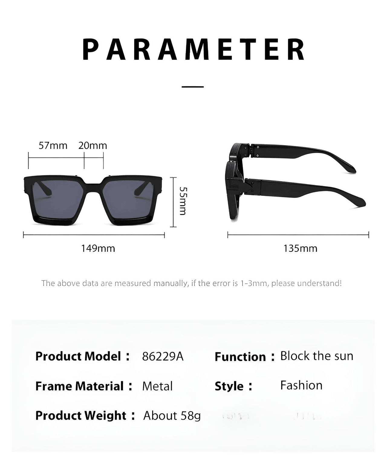 Millionaire Sunglasses For Men Vintage Square Fashion Glasses Luxury Retro Sunglasses Trending, Drestiny, Sunglasses, Gender_Men, United States, USA, Canada, Australia, New Zealand, United Kingdom, Black, Grey, Blue, Orange, Red, Silver, Transparent, White, Brown, Gold, Luxury square sunglasses men, Retro millionaire sunglasses, Statement sunglasses men, Men's designer square sunglasses, Vintage millionaire sunglasses, High-end sunglasses for men, Oversized square frame sunglasses men, shopdrestiny.com