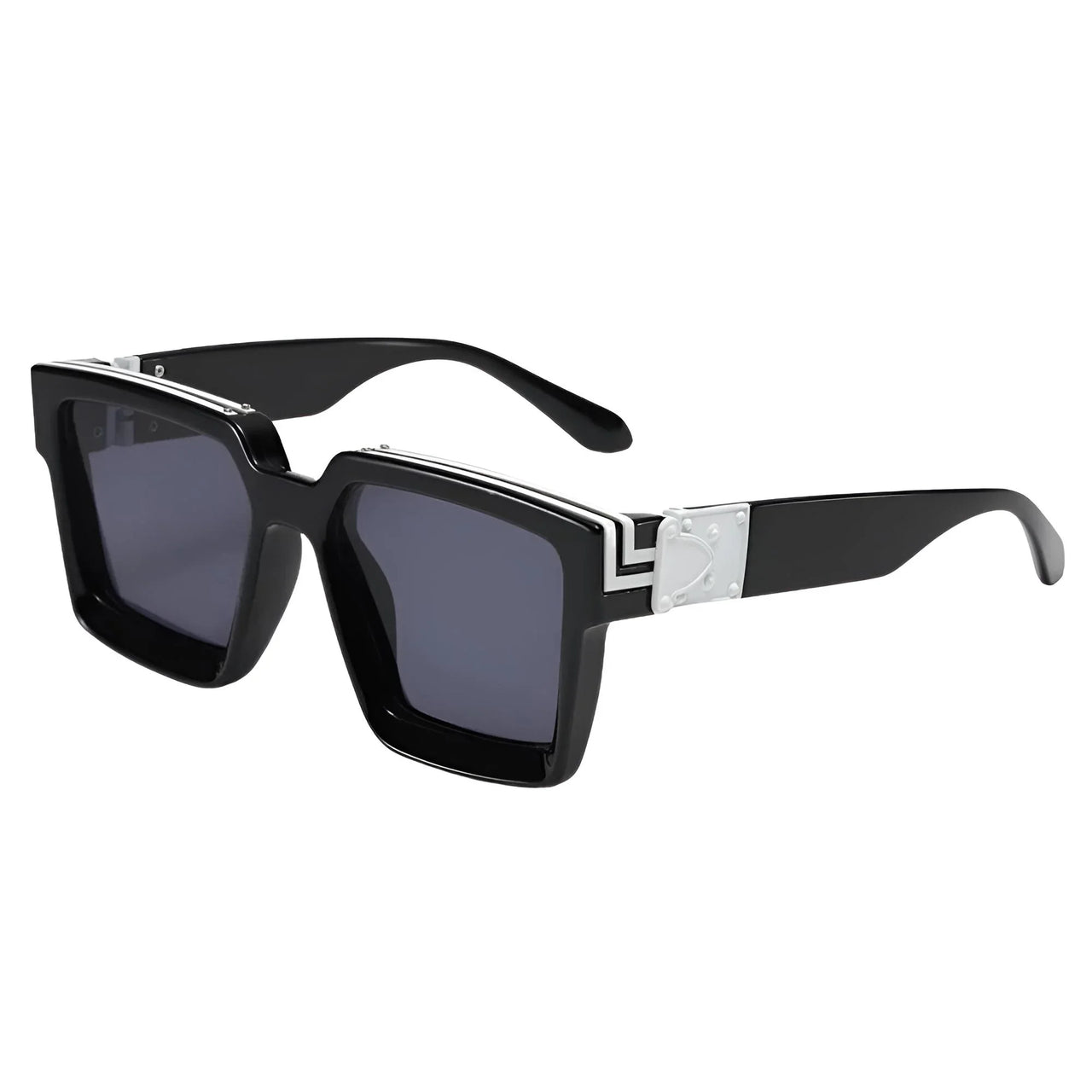 Millionaire Sunglasses For Men Vintage Square Fashion Glasses Luxury Retro Sunglasses Trending, Drestiny, Sunglasses, Gender_Men, United States, USA, Canada, Australia, New Zealand, United Kingdom, Black, Grey, Blue, Orange, Red, Silver, Transparent, White, Brown, Gold, Luxury square sunglasses men, Retro millionaire sunglasses, Statement sunglasses men, Men's designer square sunglasses, Vintage millionaire sunglasses, High-end sunglasses for men, Oversized square frame sunglasses men, shopdrestiny.com