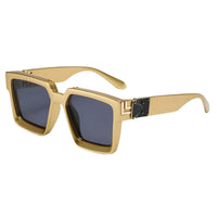 Thumbnail for Millionaire Sunglasses For Men Vintage Square Fashion Glasses Luxury Retro Sunglasses Trending, Drestiny, Sunglasses, Gender_Men, United States, USA, Canada, Australia, New Zealand, United Kingdom, Black, Grey, Blue, Orange, Red, Silver, Transparent, White, Brown, Gold, Luxury square sunglasses men, Retro millionaire sunglasses, Statement sunglasses men, Men's designer square sunglasses, Vintage millionaire sunglasses, High-end sunglasses for men, Oversized square frame sunglasses men, shopdrestiny.com