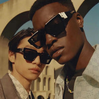 Thumbnail for Millionaire Sunglasses For Men Vintage Square Fashion Glasses Luxury Retro Sunglasses Trending, Drestiny, Sunglasses, Gender_Men, United States, USA, Canada, Australia, New Zealand, United Kingdom, Black, Grey, Blue, Orange, Red, Silver, Transparent, White, Brown, Gold, Luxury square sunglasses men, Retro millionaire sunglasses, Statement sunglasses men, Men's designer square sunglasses, Vintage millionaire sunglasses, High-end sunglasses for men, Oversized square frame sunglasses men, shopdrestiny.com