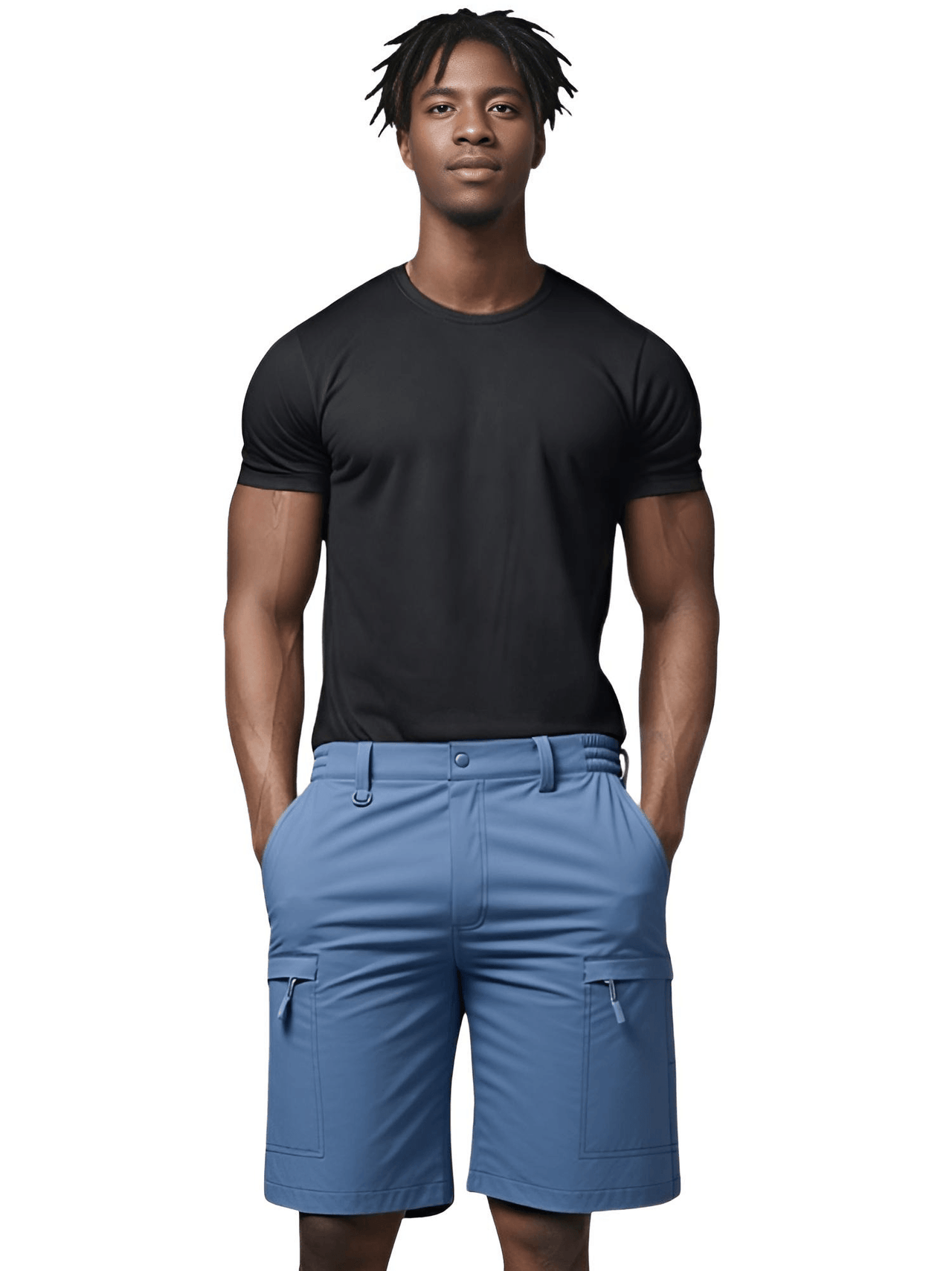 Moisture Wicking Casual Shorts Mens Cargo Work Shorts Rip-Stop -, Shorts , Drestiny , 30, 32, 34, 36, 38, 40, 4XL, Army Green, Australia, Black, Blue, Blue Grey, Canada, Dark Grey, Green, Khaki, L, Light Grey, M, Mint Green, New Zealand, Orange, Shorts, Turquoise, United Kingdom, United States, White, XL, XXL, XXXL , Drestiny , www.shopdrestiny.com