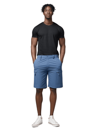 Thumbnail for Moisture Wicking Casual Shorts Mens Cargo Work Shorts Rip-Stop -, Shorts , Drestiny , 30, 32, 34, 36, 38, 40, 4XL, Army Green, Australia, Black, Blue, Blue Grey, Canada, Dark Grey, Green, Khaki, L, Light Grey, M, Mint Green, New Zealand, Orange, Shorts, Turquoise, United Kingdom, United States, White, XL, XXL, XXXL , Drestiny , www.shopdrestiny.com