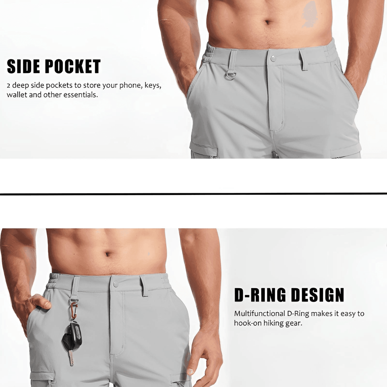 Moisture Wicking Casual Shorts Mens Cargo Work Shorts Rip-Stop -, Shorts , Drestiny , 30, 32, 34, 36, 38, 40, 4XL, Army Green, Australia, Black, Blue, Blue Grey, Canada, Dark Grey, Green, Khaki, L, Light Grey, M, Mint Green, New Zealand, Orange, Shorts, Turquoise, United Kingdom, United States, White, XL, XXL, XXXL , Drestiny , www.shopdrestiny.com