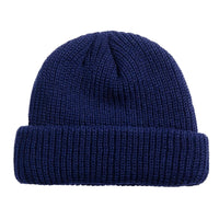 Thumbnail for Navy knit beanie on a white background