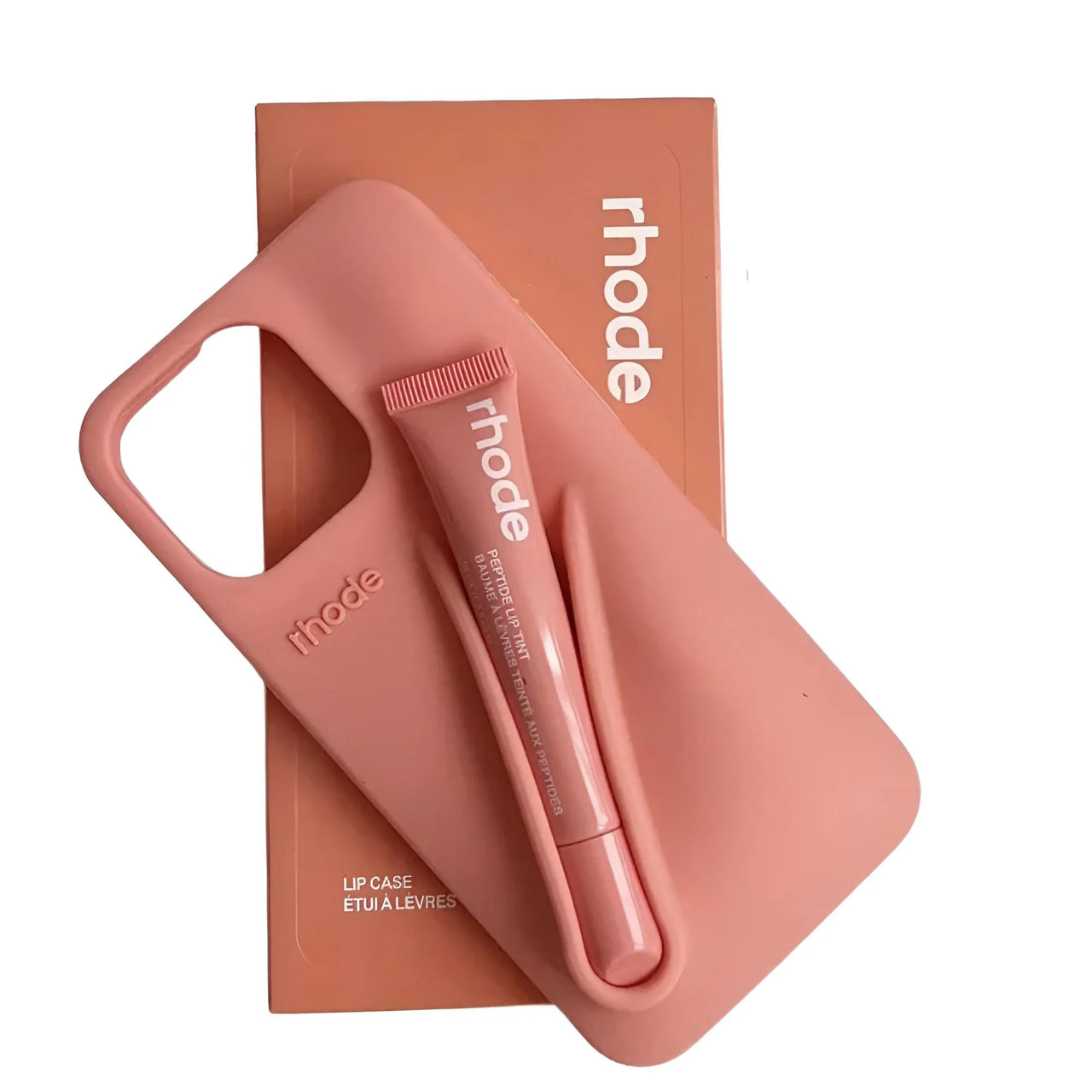 New Color Silicone Lipstick iPhone Case With Box Lip Gloss Holder Cover, Drestiny, Rhode Phone Case with Lip Gloss, Best iPhone Cases with Lip Gloss, Silicone iPhone Case with Lipstick Holder, Hailey Bieber Phone Case with Lip Gloss, United States, Canada, Australia, New Zealand, United Kingdom, UK, USA, Lip Gloss, Raspberry, Berry, Rose, Lmage, Orange, Espresso, Toast, Grey, Ribbon, Phone Cases, Gender_Women, shopdrestiny.com