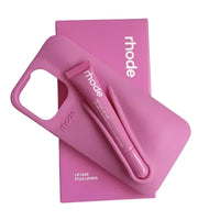 Thumbnail for New Color Silicone Lipstick iPhone Case With Box Lip Gloss Holder Cover, Drestiny, Rhode Phone Case with Lip Gloss, Best iPhone Cases with Lip Gloss, Silicone iPhone Case with Lipstick Holder, Hailey Bieber Phone Case with Lip Gloss, United States, Canada, Australia, New Zealand, United Kingdom, UK, USA, Lip Gloss, Raspberry, Berry, Rose, Lmage, Orange, Espresso, Toast, Grey, Ribbon, Phone Cases, Gender_Women, shopdrestiny.com