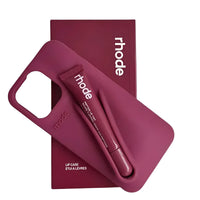 Thumbnail for New Color Silicone Lipstick iPhone Case With Box Lip Gloss Holder Cover, Drestiny, Rhode Phone Case with Lip Gloss, Best iPhone Cases with Lip Gloss, Silicone iPhone Case with Lipstick Holder, Hailey Bieber Phone Case with Lip Gloss, United States, Canada, Australia, New Zealand, United Kingdom, UK, USA, Lip Gloss, Raspberry, Berry, Rose, Lmage, Orange, Espresso, Toast, Grey, Ribbon, Phone Cases, Gender_Women, shopdrestiny.com