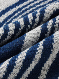 Thumbnail for New Popular Maze Pattern Pullover Sweater Jacquard Casual Round Neck Contrast Color Knitted Men's Pullover Jumpers, Drestiny, Sweaters, Pullovers, Long Sleeves, S, M, L, XL, XXL, 2XL, United States, Australia, USA, New Zealand, United Kingdom, UK, Blue, Black, Grey, Dark Grey, Orange Red, Green, Purple, Sky Blue, Pink, Khaki, Men's Maze Sweater, Men's Maze Knit Sweater, Oversized Men's Maze Jumper, Wool Men's Maze Sweater, Designer Men's Maze Sweater, shopdrestiny.com