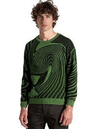 Thumbnail for New Popular Maze Pattern Pullover Sweater Jacquard Casual Round Neck Contrast Color Knitted Men's Pullover Jumpers, Drestiny, Sweaters, Pullovers, Long Sleeves, S, M, L, XL, XXL, 2XL, United States, Australia, USA, New Zealand, United Kingdom, UK, Blue, Black, Grey, Dark Grey, Orange Red, Green, Purple, Sky Blue, Pink, Khaki, Men's Maze Sweater, Men's Maze Knit Sweater, Oversized Men's Maze Jumper, Wool Men's Maze Sweater, Designer Men's Maze Sweater, shopdrestiny.com