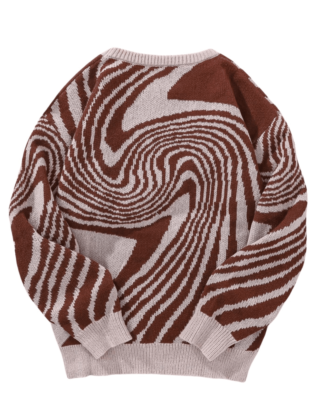 New Popular Maze Pattern Pullover Sweater Jacquard Casual Round Neck Contrast Color Knitted Men's Pullover Jumpers, Drestiny, Sweaters, Pullovers, Long Sleeves, S, M, L, XL, XXL, 2XL, United States, Australia, USA, New Zealand, United Kingdom, UK, Blue, Black, Grey, Dark Grey, Orange Red, Green, Purple, Sky Blue, Pink, Khaki, Men's Maze Sweater, Men's Maze Knit Sweater, Oversized Men's Maze Jumper, Wool Men's Maze Sweater, Designer Men's Maze Sweater, Brown, shopdrestiny.com