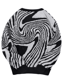 Thumbnail for New Popular Maze Pattern Pullover Sweater Jacquard Casual Round Neck Contrast Color Knitted Men's Pullover Jumpers, Drestiny, Sweaters, Pullovers, Long Sleeves, S, M, L, XL, XXL, 2XL, United States, Australia, USA, New Zealand, United Kingdom, UK, Blue, Black, Grey, Dark Grey, Orange Red, Green, Purple, Sky Blue, Pink, Khaki, Men's Maze Sweater, Men's Maze Knit Sweater, Oversized Men's Maze Jumper, Wool Men's Maze Sweater, Designer Men's Maze Sweater, shopdrestiny.com