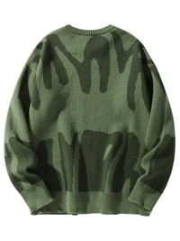 Thumbnail for New Popular Men's Irregular Graphic Print Pullover Sweater Casual Round Neck Contrast Color Knitted Men's Pullovers Autumn Winter, Drestiny, Sweaters, Men's Sweaters, Pullovers, Long Sleeves, Men's Sweaters, Best Men's Sweaters, Wool Sweaters for Men, Cheap Sweaters for Men, United States, USA, Australia, New Zealand, United Kingdom, S, M, L, XL, XXL, 2XL, Dark Grey, Dodger Blue, Black, White, Dark Red, Green, Brown, Beige, Off white, Army Green, shopdrestiny.com