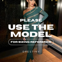 Thumbnail for Off Shoulder Long Sleeve Sheer Jumpsuit Women's Fashion High Stretch Hollow Out Sexy Sparkly Party Rompers, Drestiny, One Piece Romper, Women's One piece jumpsuits, long sleeve, One size, United States, USA, Canada, Australia, New Zealand, United Kingdom, UK, Slate Blue, Nude, Red, White, Wine Red, Coffee, Black, Dark Green, Long Sleeve Mesh Jumpsuit, Sheer bodysuit jumpsuit, See Through Jumpsuit, party jumpsuit see through, shopdrestiny.com