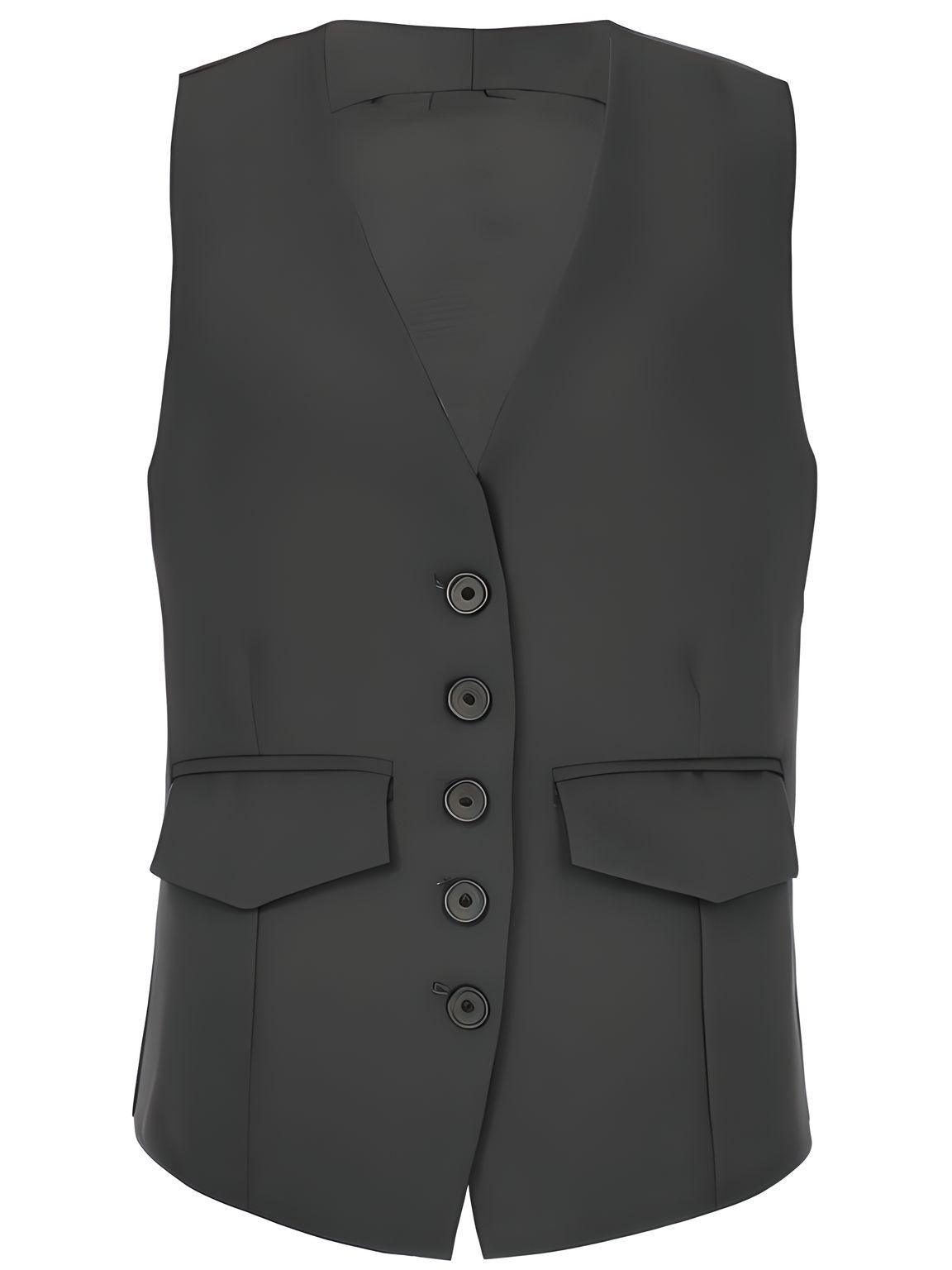 Women's Office Chic Backless Halter V-Neck Crop Vest -, Vests , Drestiny , Australia, Black, Brown, Canada, Dark Blue, Khaki, Dark Brown, Light Blue, Mauve, Pink, Ivory, L, M, Navy, New Zealand, S, United Kingdom, United States, Vests, White, XL, XXL , Drestiny , www.shopdrestiny.com