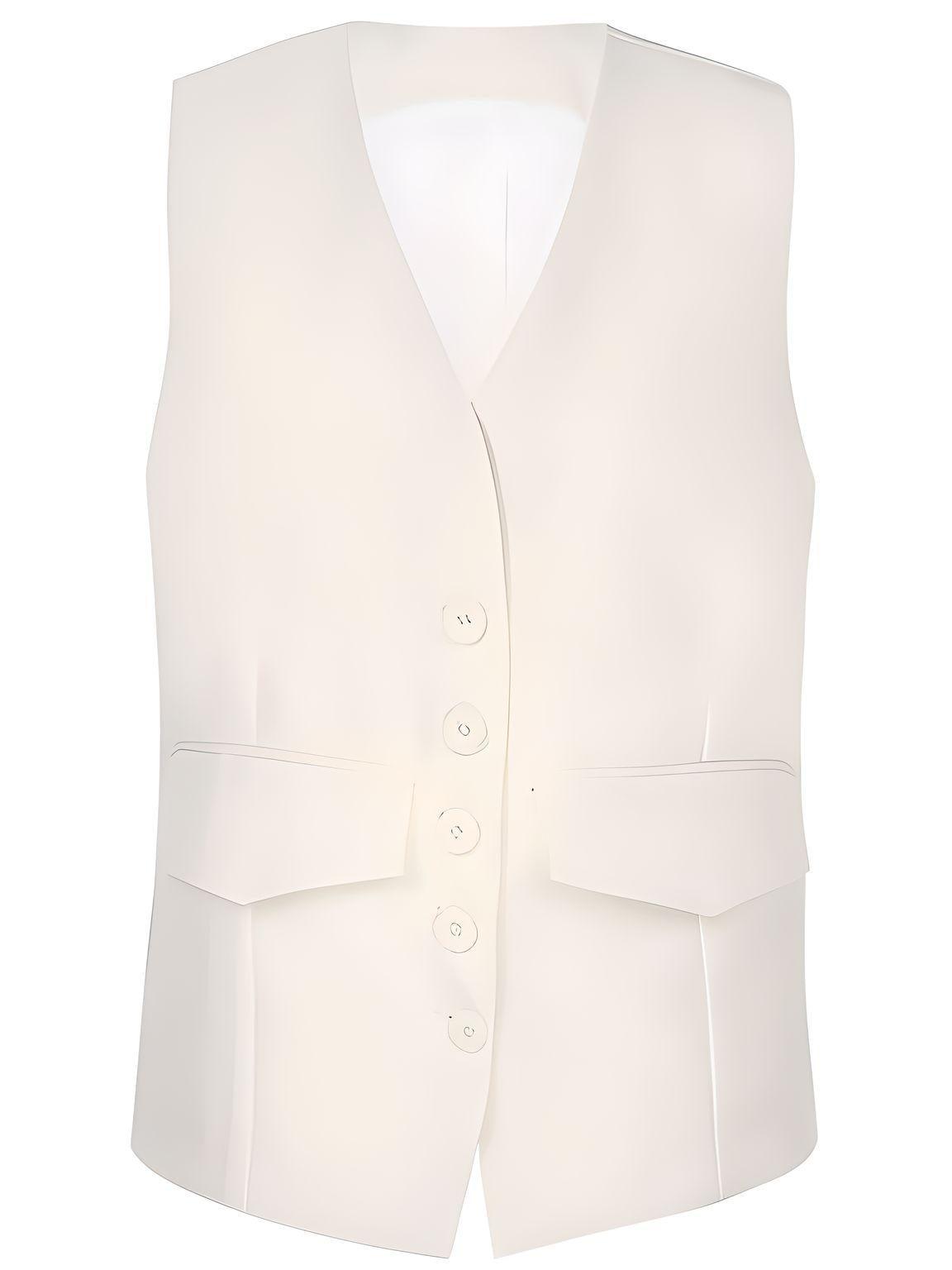 Women's Office Chic Backless Halter V-Neck Crop Vest -, Vests , Drestiny , Australia, Black, Brown, Canada, Dark Blue, Khaki, Dark Brown, Light Blue, Mauve, Pink, Ivory, L, M, Navy, New Zealand, S, United Kingdom, United States, Vests, White, XL, XXL , Drestiny , www.shopdrestiny.com