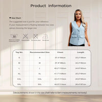 Thumbnail for Women's Office Chic Backless Halter V-Neck Crop Vest -, Vests , Drestiny , Australia, Black, Brown, Canada, Dark Blue, Khaki, Dark Brown, Light Blue, Mauve, Pink, Ivory, L, M, Navy, New Zealand, S, United Kingdom, United States, Vests, White, XL, XXL , Drestiny , www.shopdrestiny.com