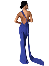 Thumbnail for One Shoulder Backless Sexy Maxi Dress - Get Multiple Looks! -, Maxi Dress , Drestiny , Australia, Black, Blue, Canada, Dark Red, FR, Green, Hot Pink, L, M, Maxi Dresses, Mini Dresses, New Zealand, One Shoulder, Orange, Pink, Red, S, Sky Blue, Sleeveless, United Kingdom, United States, White, Wine Red , Drestiny ,  Brown, Purple, Blue, www.shopdrestiny.com