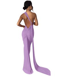 Thumbnail for One Shoulder Backless Sexy Maxi Dress - In 8 Colors and Multiple Looks! -, Maxi Dress , Drestiny , Australia, Black, Blue, Canada, Dark Red, FR, Green, Hot Pink, L, M, Maxi Dresses, Mini Dresses, New Zealand, One Shoulder, Orange, Pink, Red, S, Sky Blue, Sleeveless, United Kingdom, United States, White, Wine Red , Drestiny , Convertible Maxi Dress, Yellow, Light Yellow, Purple, www.shopdrestiny.com