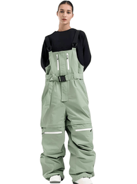 Thumbnail for Outdoor Skiing Strap Pants New 2025 Winter Loose Sports Ski Trousers Windproof Waterproof Women Men Warm Snowboarding Overalls, Drestiny Snow Pants, Waterproof Snow pants, Cheap Snow Pants, Men's Snow pants, Women's Snow Pants, United States,  Green, Drestiny, Red, Black, Light Grey, Deep Pink, Pink Snow Pants, Khaki, Canada, Australia, New Zealand, United Kingdom, XS, S, M, L, XL, shopdrestiny.com