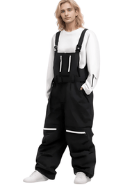 Thumbnail for Outdoor Skiing Strap Pants New 2025 Winter Loose Sports Ski Trousers Windproof Waterproof Women Men Warm Snowboarding Overalls, Drestiny Snow Pants, Waterproof Snow pants, Cheap Snow Pants, Men's Snow pants, Women's Snow Pants, United States,  Green, Drestiny, Red, Black, Light Grey, Deep Pink, Pink Snow Pants, Khaki, Canada, Australia, New Zealand, United Kingdom, XS, S, M, L, XL, shopdrestiny.com