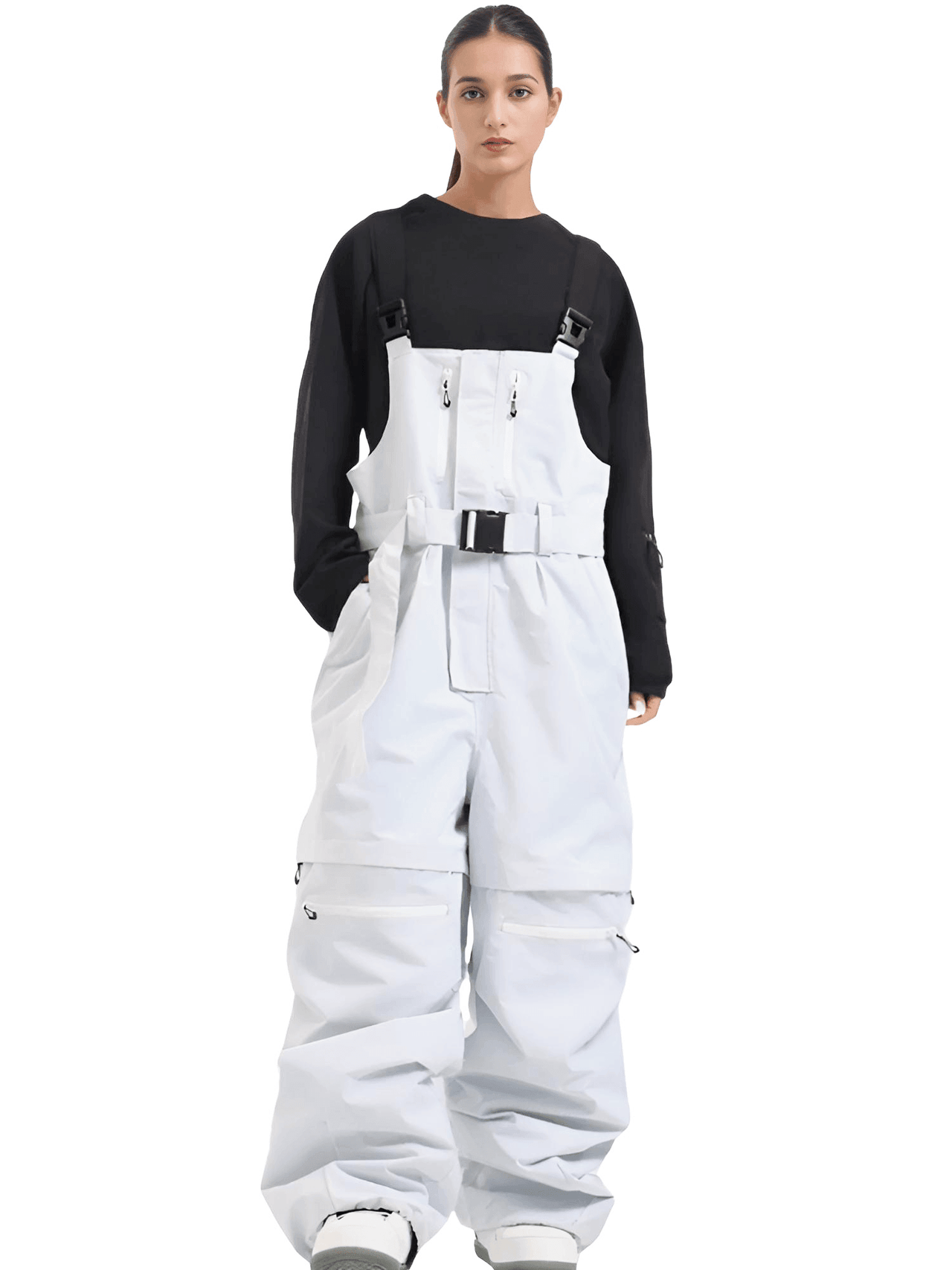 Outdoor Skiing Strap Pants New 2025 Winter Loose Sports Ski Trousers Windproof Waterproof Women Men Warm Snowboarding Overalls, Drestiny Snow Pants, Waterproof Snow pants, Cheap Snow Pants, Men's Snow pants, Women's Snow Pants, United States,  Green, Drestiny, Red, Black, Light Grey, Deep Pink, Pink Snow Pants, Khaki, Canada, Australia, New Zealand, United Kingdom, XS, S, M, L, XL, shopdrestiny.com