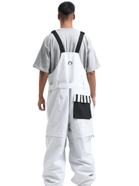 Thumbnail for Outdoor Skiing Strap Pants New 2025 Winter Loose Sports Ski Trousers Windproof Waterproof Women Men Warm Snowboarding Overalls, Drestiny Snow Pants, Waterproof Snow pants, Cheap Snow Pants, Men's Snow pants, Women's Snow Pants, United States,  Green, Drestiny, Red, Black, Light Grey, Deep Pink, Pink Snow Pants, Khaki, Canada, Australia, New Zealand, United Kingdom, XS, S, M, L, XL, shopdrestiny.com