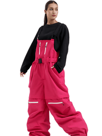 Thumbnail for Outdoor Skiing Strap Pants New 2025 Winter Loose Sports Ski Trousers Windproof Waterproof Women Men Warm Snowboarding Overalls, Drestiny Snow Pants, Waterproof Snow pants, Cheap Snow Pants, Men's Snow pants, Women's Snow Pants, United States,  Green, Drestiny, Red, Black, Light Grey, Deep Pink, Pink Snow Pants, Khaki, Canada, Australia, New Zealand, United Kingdom, XS, S, M, L, XL, shopdrestiny.com