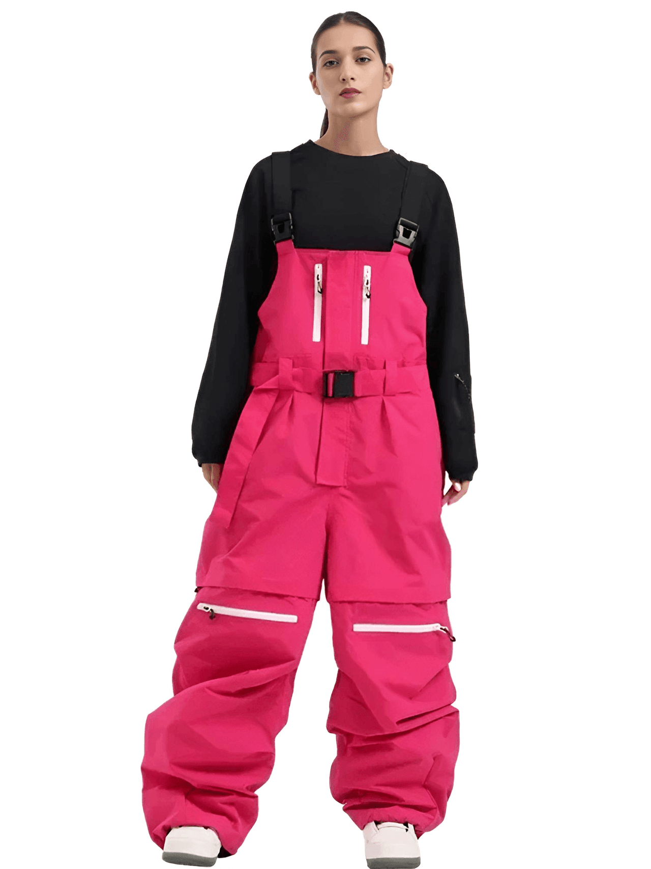 Outdoor Skiing Strap Pants New 2025 Winter Loose Sports Ski Trousers Windproof Waterproof Women Men Warm Snowboarding Overalls, Drestiny Snow Pants, Waterproof Snow pants, Cheap Snow Pants, Men's Snow pants, Women's Snow Pants, United States,  Green, Drestiny, Red, Black, Light Grey, Deep Pink, Pink Snow Pants, Khaki, Canada, Australia, New Zealand, United Kingdom, XS, S, M, L, XL, shopdrestiny.com