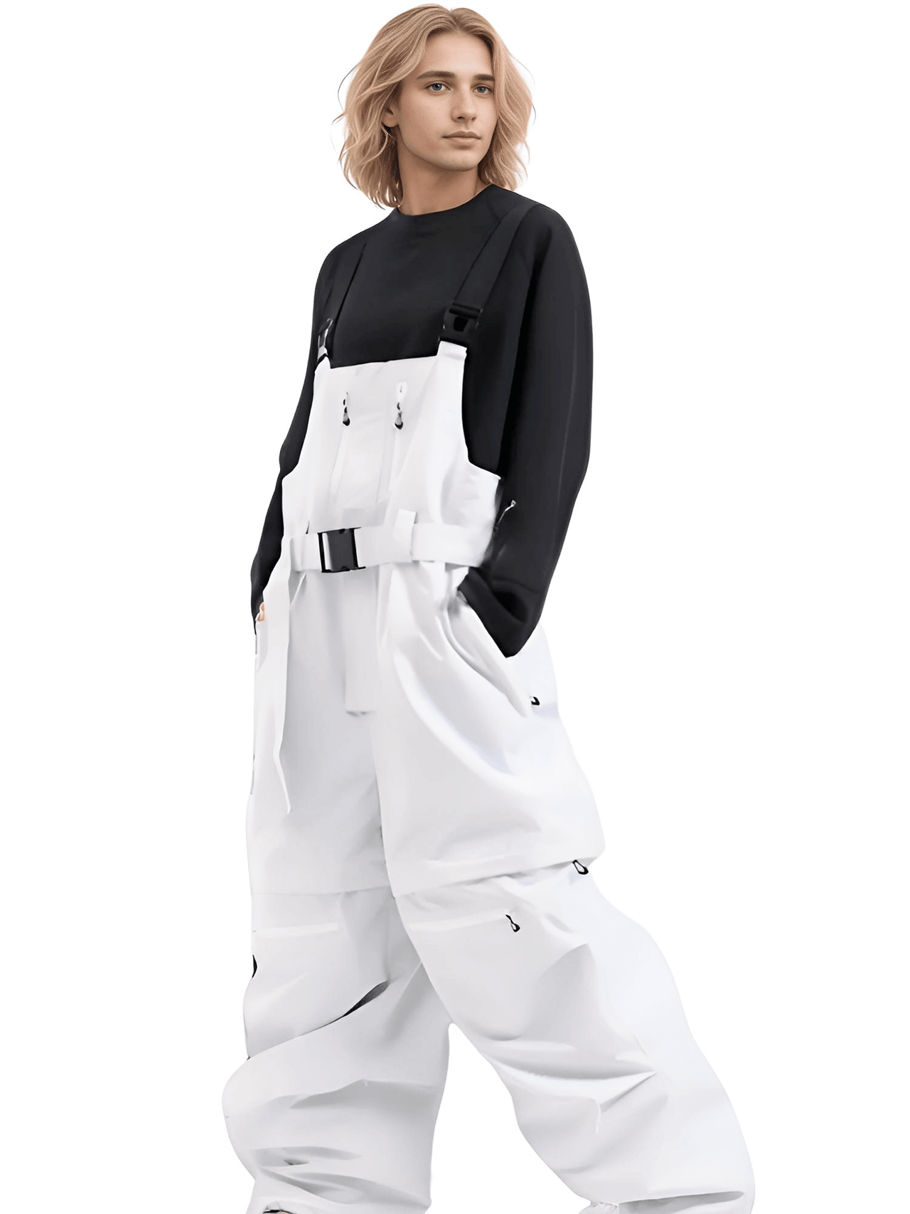 Outdoor Skiing Strap Pants New 2025 Winter Loose Sports Ski Trousers Windproof Waterproof Women Men Warm Snowboarding Overalls, Drestiny Snow Pants, Waterproof Snow pants, Cheap Snow Pants, Men's Snow pants, Women's Snow Pants, United States,  Green, Drestiny, Red, Black, Light Grey, Deep Pink, Pink Snow Pants, Khaki, Canada, Australia, New Zealand, United Kingdom, XS, S, M, L, XL, shopdrestiny.com