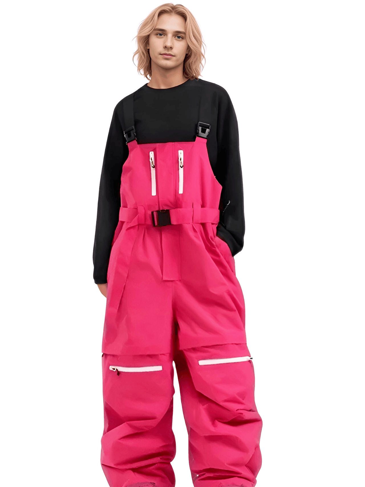 Outdoor Skiing Strap Pants New 2025 Winter Loose Sports Ski Trousers Windproof Waterproof Women Men Warm Snowboarding Overalls, Drestiny Snow Pants, Waterproof Snow pants, Cheap Snow Pants, Men's Snow pants, Women's Snow Pants, United States,  Green, Drestiny, Red, Black, Light Grey, Deep Pink, Pink Snow Pants, Khaki, Canada, Australia, New Zealand, United Kingdom, XS, S, M, L, XL, shopdrestiny.com